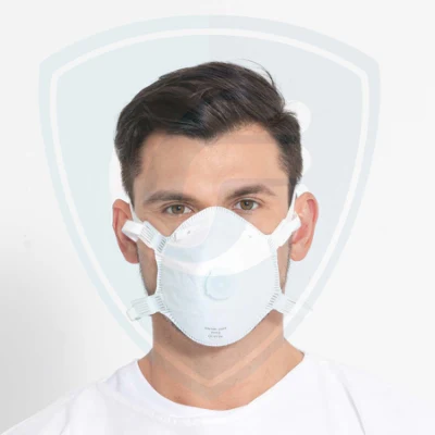 Respiratore monouso in tessuto non tessuto FFP3 standard CE, maschera antipolvere con valvola