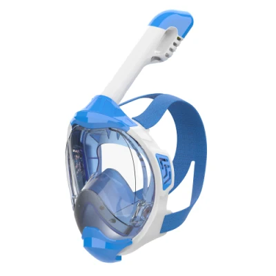 Nuovo arrivo attrezzatura snorkeling per adulti e bambini per nuoto, snorkeling, maschera integrale per snorkeling